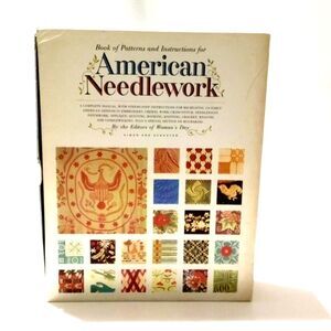 Woman's Day Book of American Needlework Set of Patterns 1963